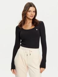 GUESS Női fekete blúz Regular Fit Guess farmerből (V4BP07K8RT2-JBLK)
