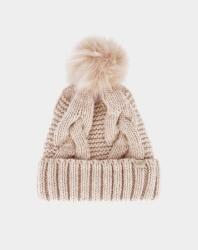 4F Női téli sapka 4F bézs (4FWAW24ACAPF411-83S-M)