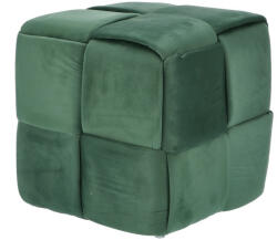 AdTrend Puf catifea verde 37 x 37 x 37 cm (120778)