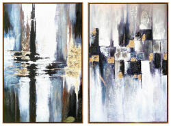 AdTrend Set 2 tablouri canvas abstract 60 x 90 cm (119610)