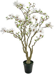 AdTrend Magnolie alba artificiala in ghiveci 28 x 205 cm (119427)