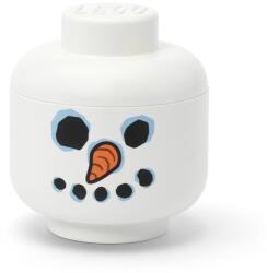 LEGO® Cap LEGO pentru depozitare (mărimea S) - om de zăpadă (SL40310815)
