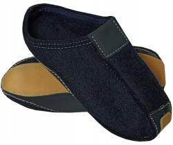  Otthoni Papucs Férfi Flip-flop Papucs Filc Papucs Sötétkék 43-AS (KAPCIE GRANATOWE)