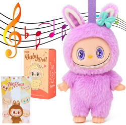 POP MART Játék plüssfigura kabala kulcstartó Interaktív ének (5484-1)