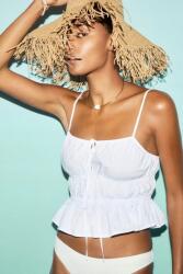 H&M Vállpántos Fodros Felső Mqv B17__M