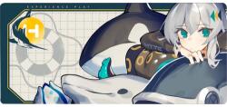 HYTE Mouse Pad HYTE " Offshore" CNVS Analog Series, Multicolor (MOU-HYTE-GHOSTY) Mouse pad