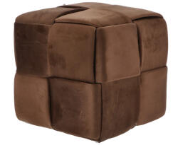 AdTrend Puf catifea maro 37 x 37 x 37 cm (120776)