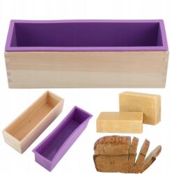  1200 Ml-es Téglalap Alakú Szilikon Szappanforma (JY11563)