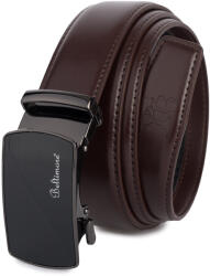 Beltimore Férfi bőröv Öv casual automata, sima bőr Beltimore (A47darkbrown_130)