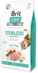 Brit Care Macska Gabonamentes Sterilizált Vizelet 7 Kg
