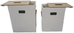AdTrend Set 2 cosuri rufe maro bej Jin 35 x 25 x 45, 40 x 30 x 50 cm (120251)