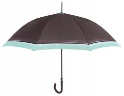 Perletti női automata esernyő Színes Szegély türkiz szegéllyel, 21695 (21695)