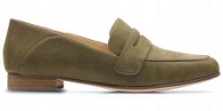 Clarks Női mokaszin Clarks Pure Iris zöld khaki bőr 36 (261379524)