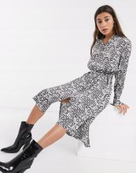 AllSaints Allsaints- Ruha Anya Plume Midi méret L (Anya Plume Dress)