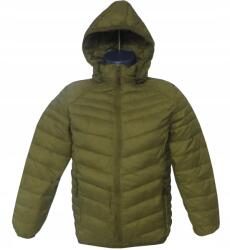  Gyerek Őszi Kabát 140 Téli Zöld 12 (KURTKA DZIECIĘCA PIKOWANA GREEN ZIELONA)