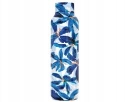 QUOKKA Solid, rozsdamentes acél kulacs termosz Kék Hibiszkusz, 630ml, 12180 (12180)