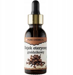 Pure Chemical Szégfűszeg Olaj Természetes Illóolaj Szégfűszeg Olaj Hozzáadott Anyagok Nélkül 30ml (NATURALNY OLEJEK GOŹDZIKOWY ETERYCZNY 30 ml)