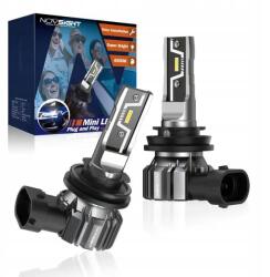 NOVSIGHT N57 Mini H7 50W Led Fényszóró Pár, 10 000Lm, 6500K