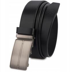 Beltimore Öv férfi bőr nadrág automata elegáns prémium bőr Beltimore (A55black_100)