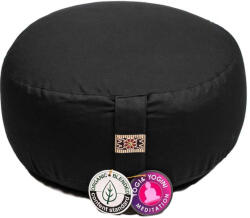  Meditációs párna organikus pamutból Fekete (8718969174206)