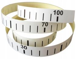 Texi Szabócentiméter Műhelybe Öntapadós, 100CM Hosszú, Beosztással (40125D)