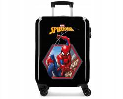 Joumma Bags Luxus Abs utazóbőrönd Pókember Fekete, 55x38x20cm, 34L, 2411765 (2411765)