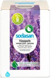 sodasan Sapun lichid cu lavanda bio si masline bio, bag-in-box 5L