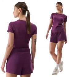 4F Női melegítőnadrág 4F Pamut Rövidnadrág Lila r. M (Spodenki 4F)