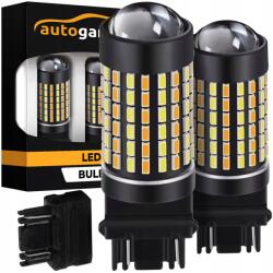 Auto Gamma Izzó P27/7W Led 3157 Dual Color 120xSMD 2 db