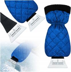 Korbi Autó Szélvédő Kaparó Hóeltakarító Kék Kesztyű SKR11