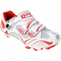 Northwave Pedálos cipő Northwave Striker woman Mtb méret 42 white silver red (80122002 52)