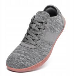  Széles Barefoot Cipők Női Férfi Alkalmi Futás Sétálás Szürke 36 (B0DCFWYFT7)