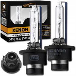Auto Gamma Xenon izzók Xenon D2S 35W 10000K Prémium jóváhagyás +100% szett