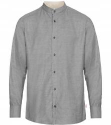  Férfi Ing Hosszú Ujjú Vendéglátóipari Pincérnő Szürke 45 46