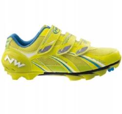 Northwave Sparta Mtb Northwave kerékpáros cipő 42-es méret, zöld-kék (80122003 64)