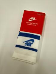 Nike Hosszú fehér zokni Nike méret 42-46 3 pár (10307) (5904567822578)