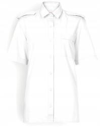  Női ing rövid ujjú vendéglátóipari pincér póló fehér 36