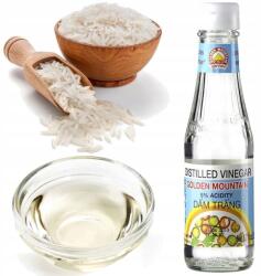  Thai Desztillált Sushi Ecet Dam Trang Üvegben 200ml Golden Mountain (8851954102485)