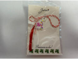 Flippy Martisor pentru Copii, Jolie, Material Cauciuc, Ambalaj Carton cu Design, Multicolor, Model Unicorn si Inima (teo-165194)