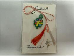 Flippy Martisor pentru Copii, Jolie, Material Cauciuc, Ambalaj Carton cu Design, Multicolor, Model Floare (teo-165200)