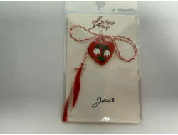Flippy Martisor pentru Copii, Jolie, Material Cauciuc, Ambalaj Carton cu Design, Multicolor, Model Inima si Ghiocel (teo-165195)