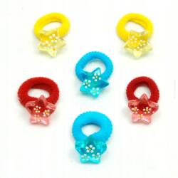 Iza Gyerek hajgumi Csillagok 6 db (0317-122)