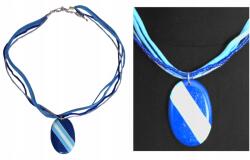  Lánc Nyaklánc Medál Szíj Kék X17 (X-17)