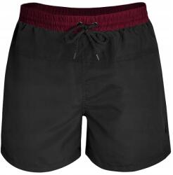 Urban Classics Férfi Rövidnadrág Fürdőnadrág Fekete Bordó XL (SZORTY KĄPIELÓWKI URBAN ACE CZARNE BORDO PAS)