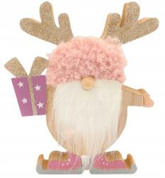  Fa Figura Karácsonyi Dekoráció 20cm (365147-ST)