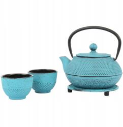 porcello Vízforraló Teáskanna Öntöttvas kancsó 0, 8 L Öntöttvas Azurio állvány (ZZ08CP)