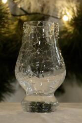  Whisky Trail kézműves kristálypohár - vastag falú, egyedi „repesztett struktúrával