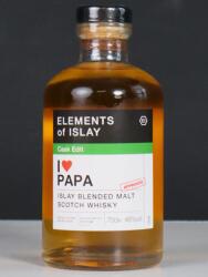 Elixir Distillers Elements of Islay Cask Edit I LOVE PAPA Islay Blended Malt 46% 0, 7 l