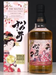Matsui Whisky THE MATSUI Single Malt Japanese Whisky SAKURA CASK 43% 0, 7 l