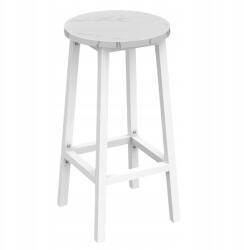 Oskar Bárszék márvány lábak fehér (5903332093533)